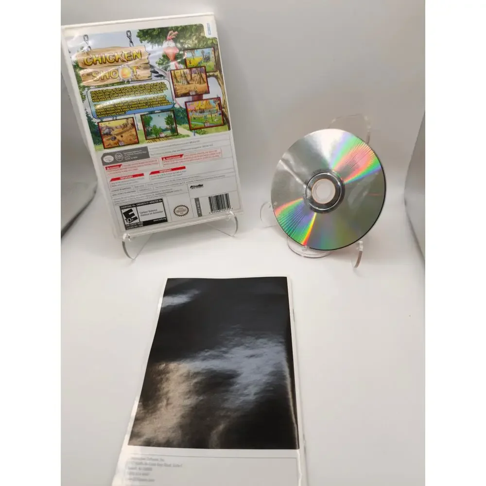 Chicken Shoot Nintendo Wii CIB Complete With Manual